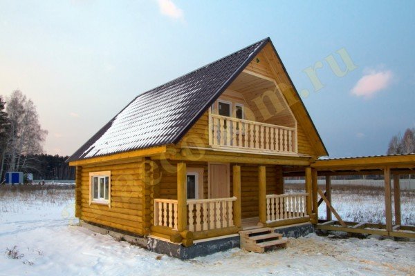 Будуємо будинок з брусу 6 на 6