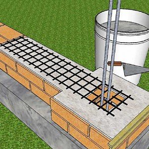 Красивий паркан з цегли: фото та відео Красивий паркан з цегли: фото та відео