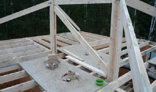 Будівництво чотирисхилого даху будинку своїми руками — пристрій і креслення (фото, відео)
