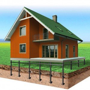 Як побудувати цегляний будинок на гвинтових палях: фото та відео