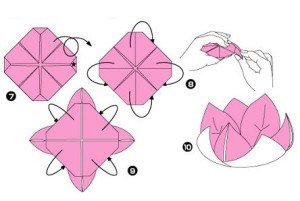 Квітка лілії з паперу своїми руками: різні способи, покрокові інструкції зі схемами
