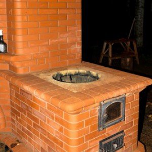 Піч під казан з цегли своїми руками
