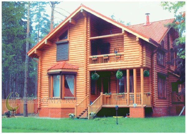 Характеристика будинки з каліброваного колоди Характеристика будинки з каліброваного колоди
