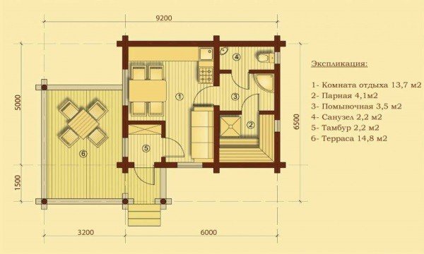 Будівництво лазні з колод