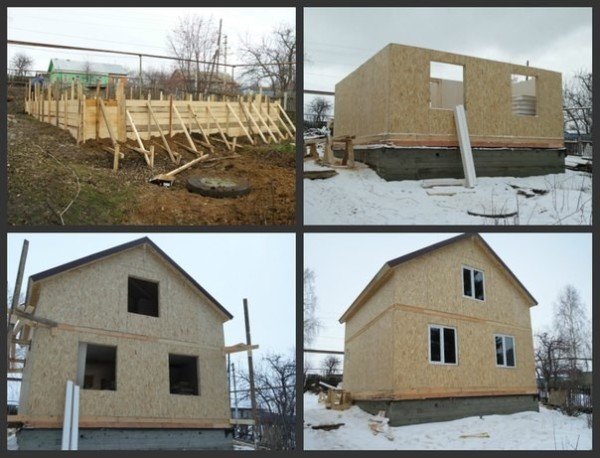 Будівництво будинку з ОСБ панелей