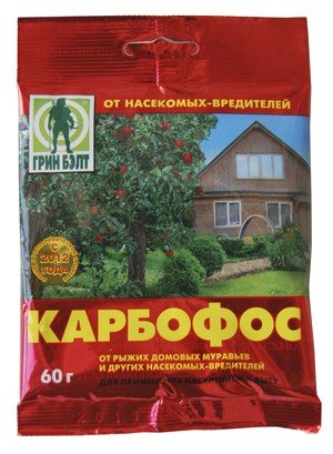 Карбофос   інструкція по застосуванню від клопів і відгуки