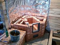 Як побудувати камін своїми руками в домашніх умовах відео