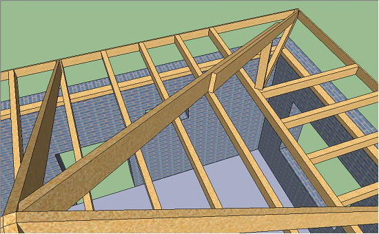 Як зробити шатровий дах своїми руками — покрокове відео (фото, схеми)