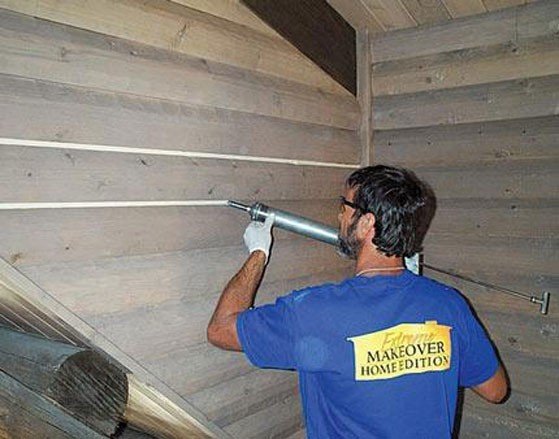 Оздоблення стін зрубу