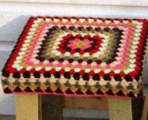 Чохол на стілець і стілець гачком