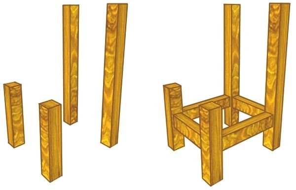 Як зробити дитячий стілець своїми руками: креслення і схеми, покрокова відеоінструкція