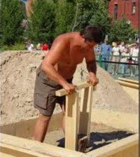 Заливка фундаменту за допомогою міксера + відео