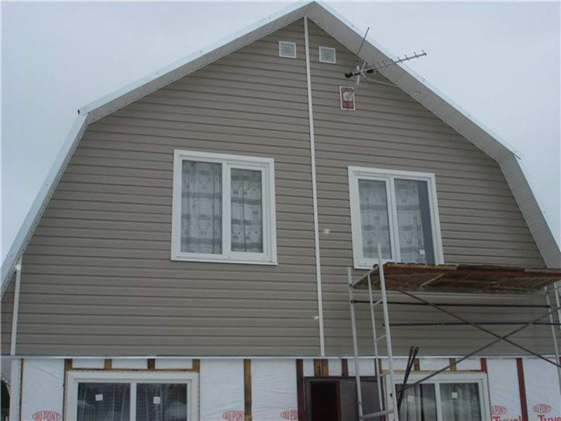 Як зробити фронтони двосхилим даху — пристрій і обшивка (фото, відео, схеми)