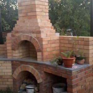 Піч під казан з цегли своїми руками