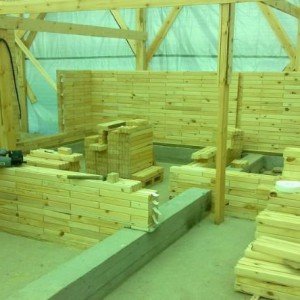 Що таке деревяний цегла?