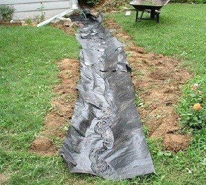 Як зробити сухий струмок на дачі: ідеї та варіанти пристрою, поетапне фото і відео