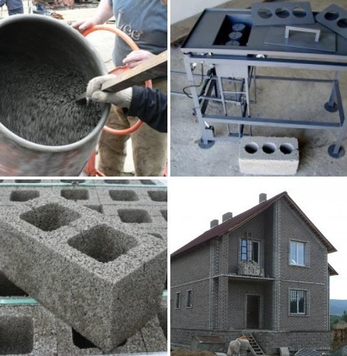 Обладнання для виробництва керамзитоблоков