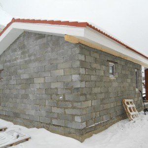 Як побудувати лазню з шлакоблоку: проекти, фото і відео