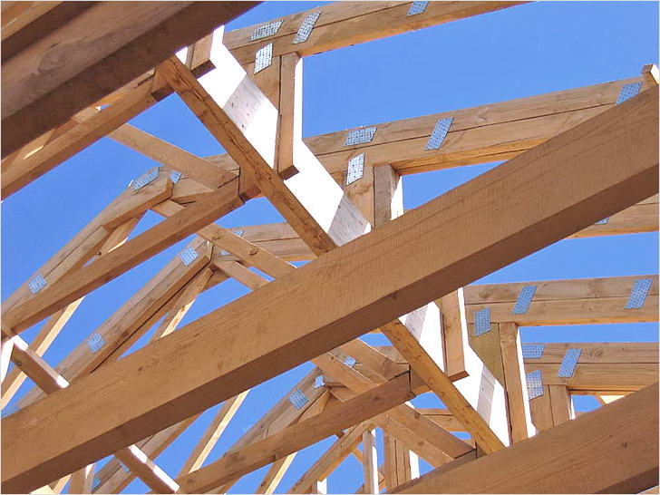 Двосхилий дах своїми руками   покрокова відео інструкція (фото, схема, план)