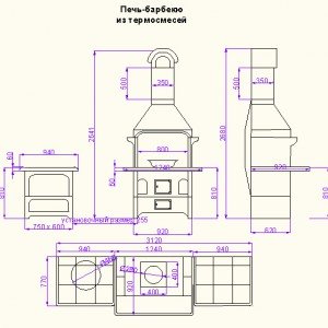 Як побудувати садову піч своїми руками: фото та відео