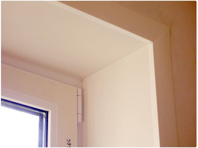 Як зробити укіс на вікна з пластику   відео монтажу