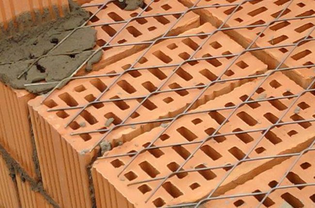 Армування цегляної кладки стін поздовжнє, вертикальне, поперечний Армування цегляної кладки стін поздовжнє, вертикальне, поперечний