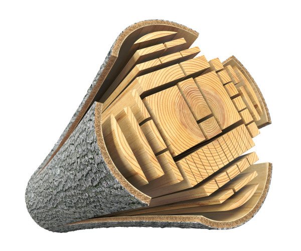 Як зробити розпилювання деревини на стрічковій пилорамі?