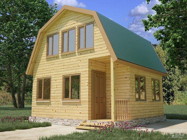 Переваги будинків 6 на 6 з бруса