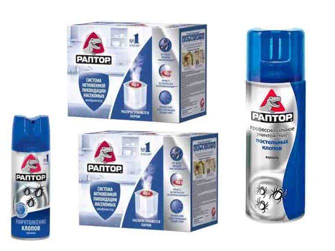 Раптор від клопів: інструкція із застосування, відгуки, де купити