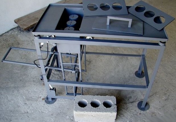 Верстат для виготовлення шлакоблоків ціни на обладнання