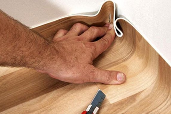 Як постелити лінолеум своїми руками