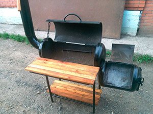 Мангал своїми руками з газового балона: інструменти, креслення і матеріали, етапи робіт, відео