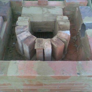 Піч під казан з цегли своїми руками