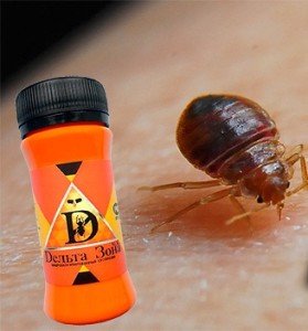 Дельта зона від клопів: склад та інструкція по застосуванню