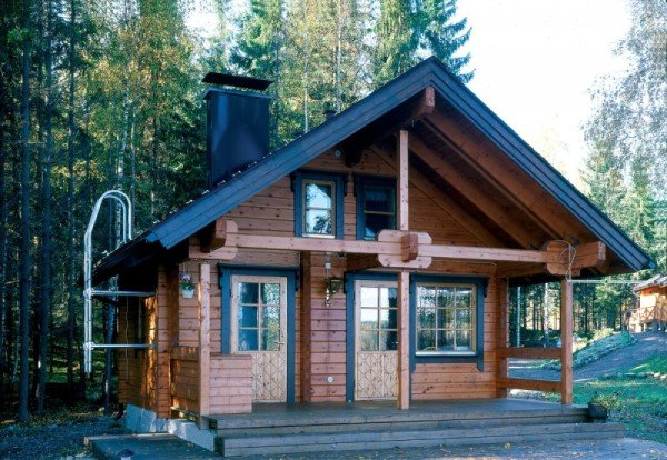 Будівництво з подвійного бруса за фінською технологією теплий дім