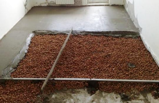 Бетонна стяжка підлоги: витрата Будівництво будинків і конструкцій з піноблоків