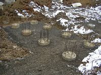 Пальовий фундамент: види, способи установки, ростверк