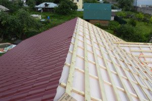 Розрахунок двосхилим даху: параметри, площа і витрата матеріалів Розрахунок двосхилим даху: параметри, площа і витрата матеріалів