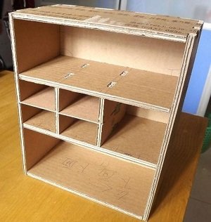 Як зробити полицю з картону своїми руками: схеми і креслення, інструкція по виготовленню