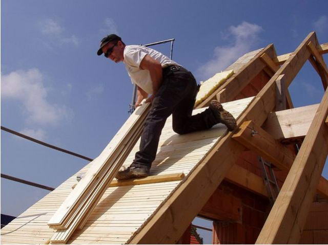 Двосхилий дах своїми руками   покрокова відео інструкція (фото, схема, план)