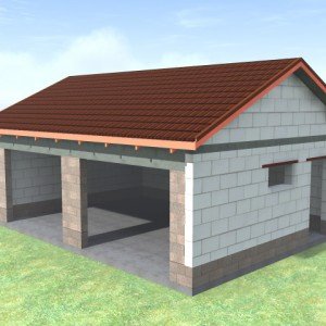 Як викласти гараж з піноблоків своїми руками Як викласти гараж з піноблоків своїми руками