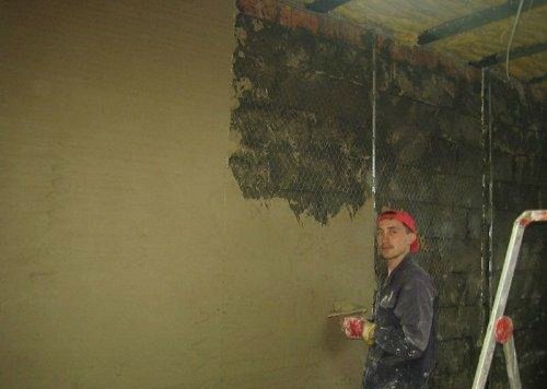 Технологія внутрішньої штукатурки стін з піноблоку