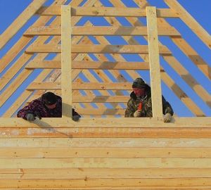 Як зробити фронтон двосхилим даху своїми руками: обладнання, матеріали, монтаж, фото і відео