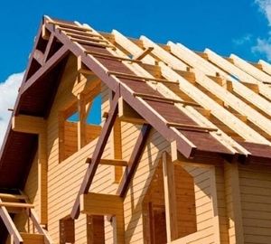 Кроквяна система двосхилого даху: пристрій, монтаж, креслення і схеми, фото і відео