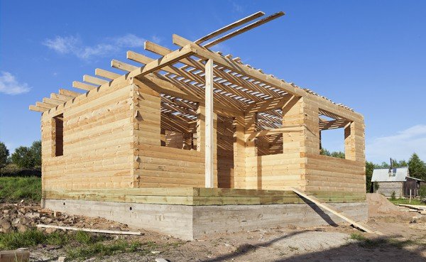 Як зробити односкатную дах для лазні своїми руками — фото і покрокова відео інструкція