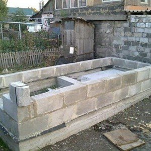 Як побудувати лазню з шлакоблоку: проекти, фото і відео