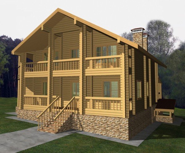 Зведення каркаса будинку з бруса 150х150 мм своїми руками Зведення каркаса будинку з бруса 150х150 мм своїми руками