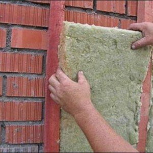 Утеплення стін будинку з цегли своїми руками