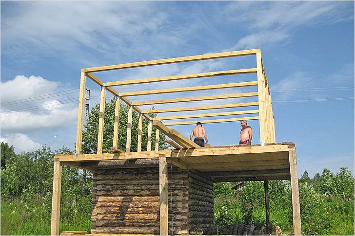 Як зробити ламану дах своїми руками — пристрій і будівництво (фото, відео)