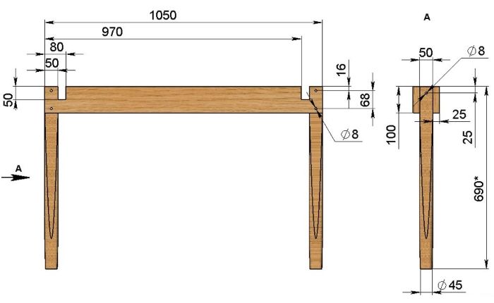 Як зробити тенісний стіл: креслення з розмірами, покрокова інструкція, фото і відео